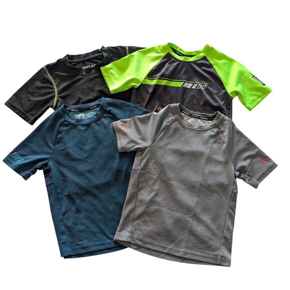 Boys Sporty Tshirts Quick Dry size S 6/7 - Picture 1 of 7
